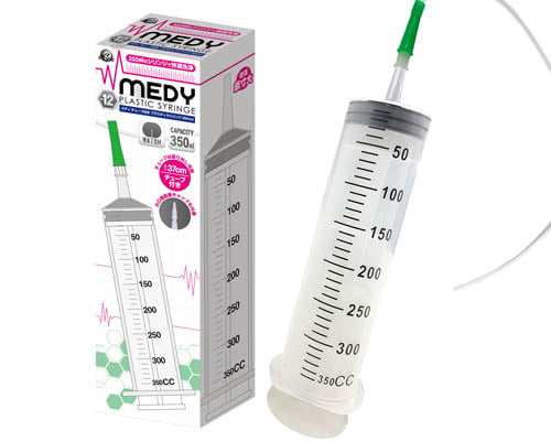 Medy Plastic Anal Syringe with Tube 350 ml (12 fl oz)