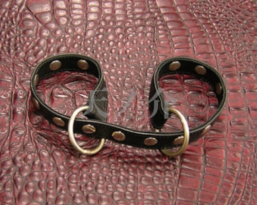 Adjustable Leather Belt Hand Restraint 60 cm