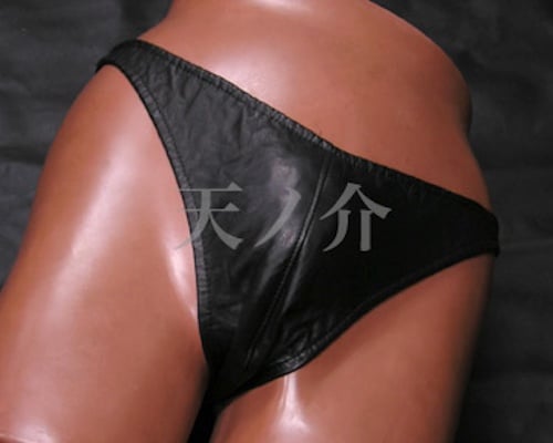 BDSM Leather Thong for Men