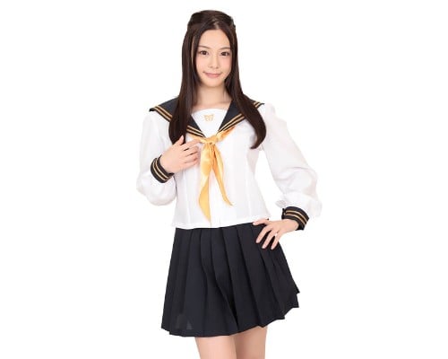 Fashionable Gyaru Sailor Uniform
