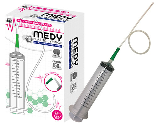Medy Plastic Anal Syringe with Tube 150 ml (5.1 fl oz)