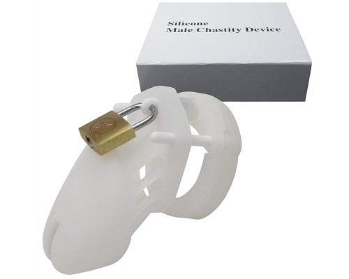 Silicone Male Chastity Belt