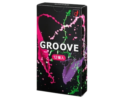 Okamoto Groove Double-Lubricated Condoms (Pack of 12)