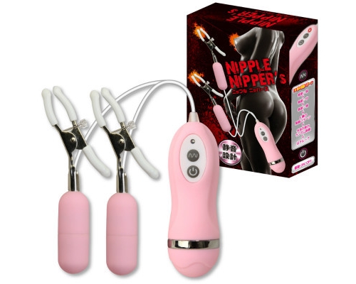 Nipple Nippers Vibrating Breast Clamps