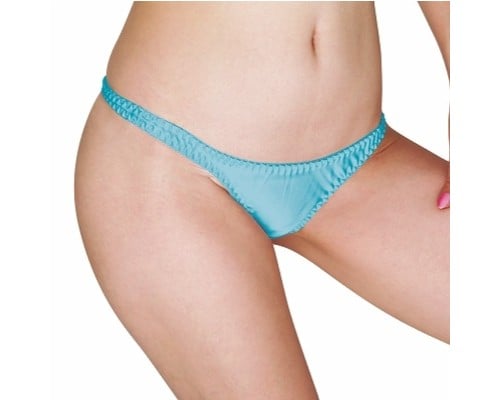 Glossy Thong XL Turquoise
