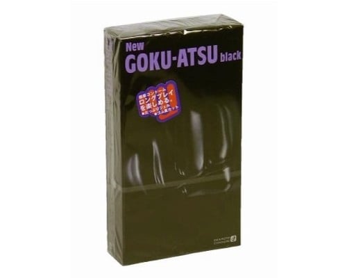 New Goku-Atsu Black Condoms (12 Pack)