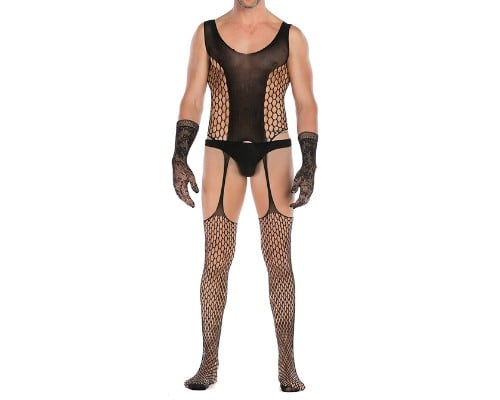 Men's Bodystocking and Gloves