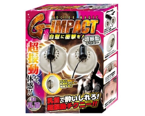 Doctor Magic G-Impact Nipple Vibration Cups
