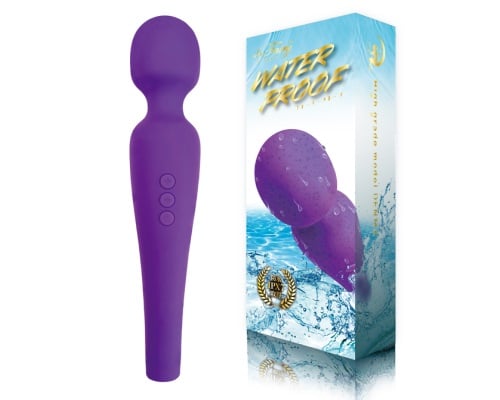 La Fairy Denma Wand Massager Waterproof Purple