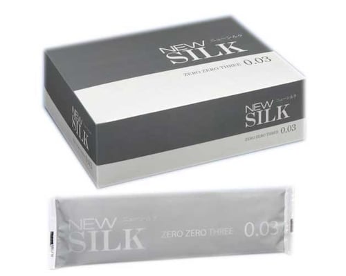 Okamoto 0.03 Condoms New Silk (Pack of 144)