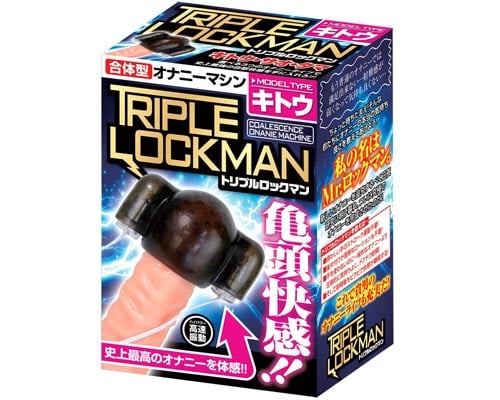 Triple Lockman Glans Vibrator