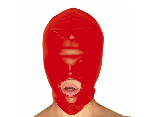 Enamel Stretch Open Mouth Head Restraint Mask