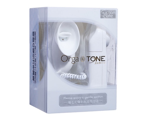 Orga Tone White Suction Vibrator
