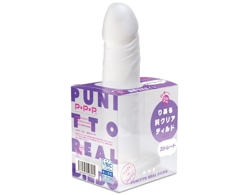 New Punitto Real Dildo Clear Straight