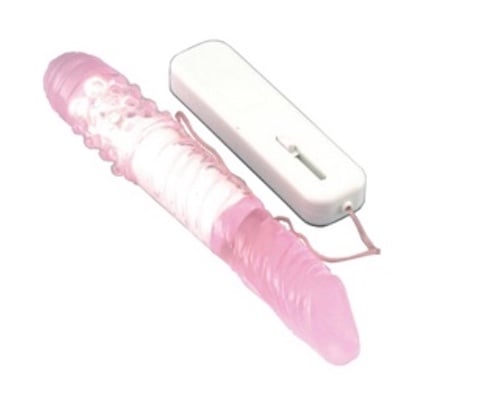 Side-by-Side Double-Ended Vibrating Dildo