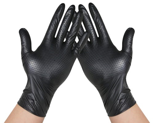 SM VIP Thick Gloves Black (Small)