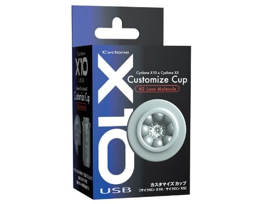 Cyclone X10 Custom Cup Love Molecule