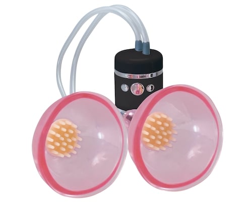 Powered Breast Vibrator Cups