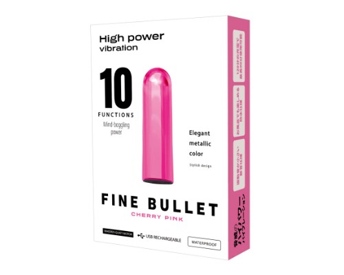 Fine Bullet Vibe Cherry Pink