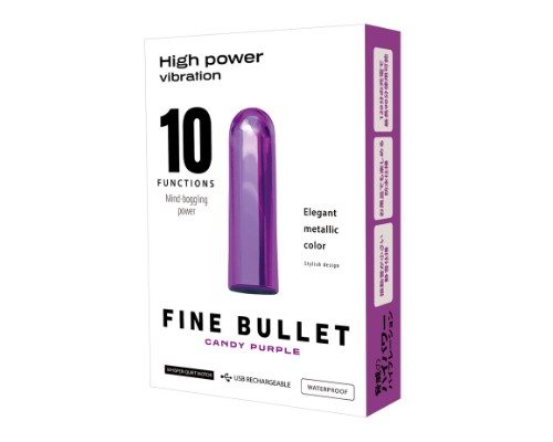 Fine Bullet Vibe Candy Purple