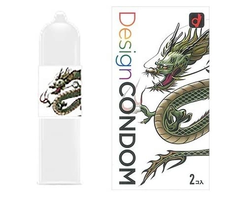 Okamoto Design Condom Dragon