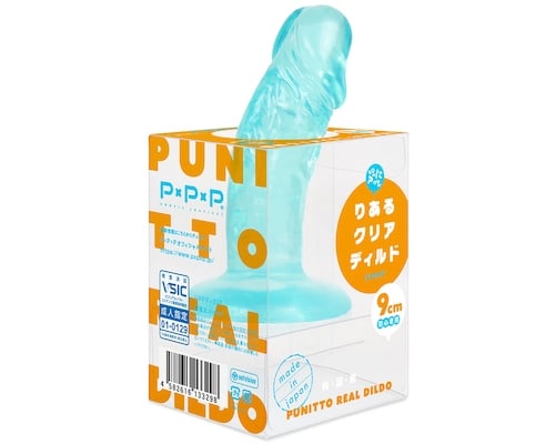 Punitto Real Dildo 9 cm (3.5") Clear