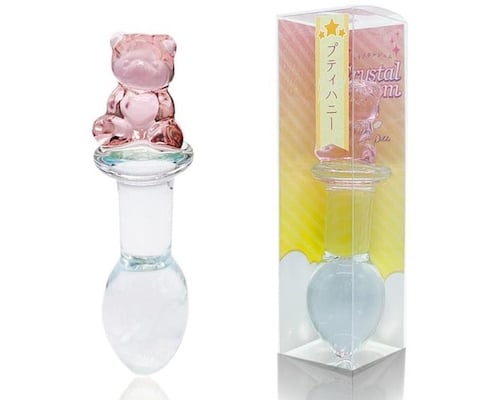 Crystal Gem Petite Honey Glass Dildo