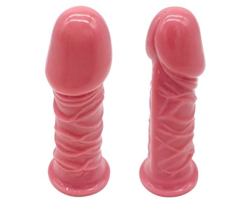 Mushroomy Penis Soft Pink Dildo 3L