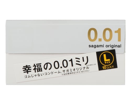 Sagami Original 0.01 Condoms Large (10 Pack)