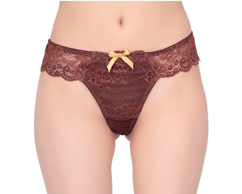 Chocolate-Scented T-Back Panties