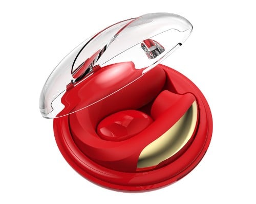 Miss Fox Suction and Vibration Toy Red