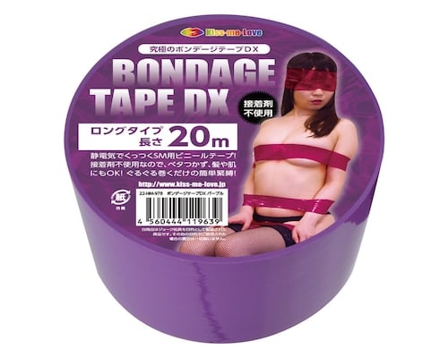 Non-Adhesive Bondage Tape DX Purple