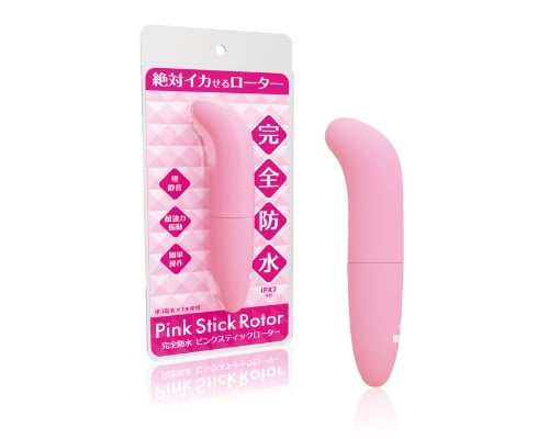 Waterproof Pink Stick Rotor Vibe