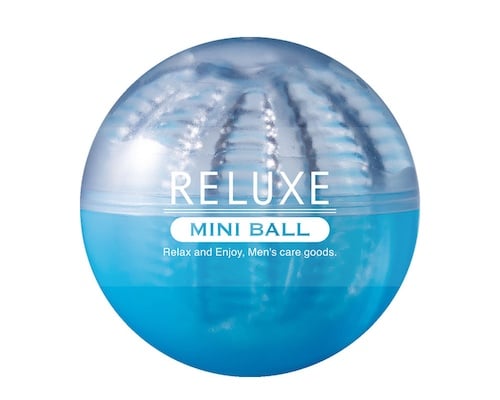 Reluxe Mini Ball Jagged Blue Masturbator