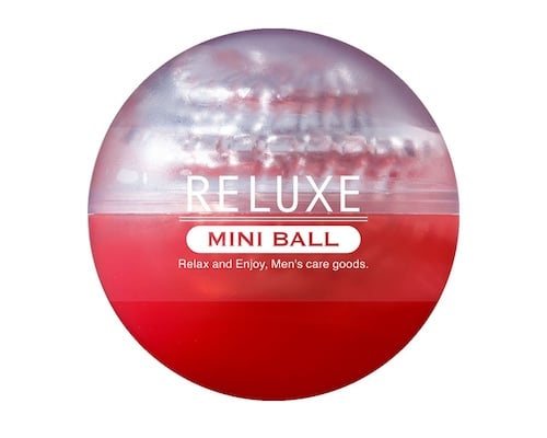 Reluxe Mini Ball Warp Red Masturbator