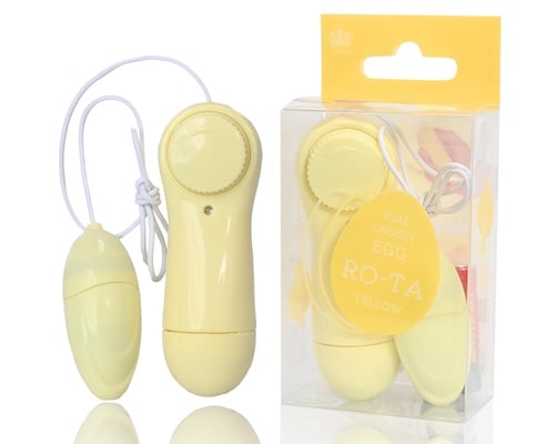 Ro-ta Egg Vibrator Yellow