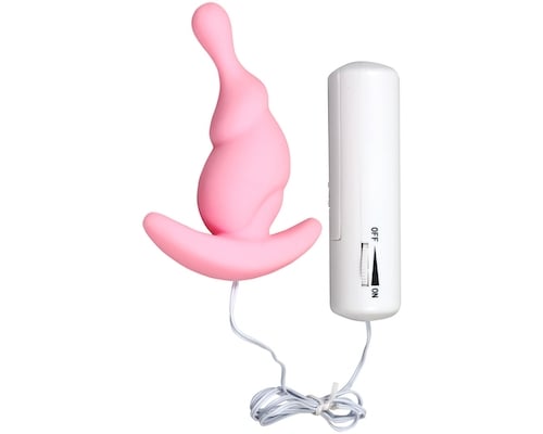 Advice of Anal Masturbation X Vibrating Butt Plug Pink