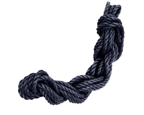 Benitsubaki Color of Seduction Jute Hemp Rope Black
