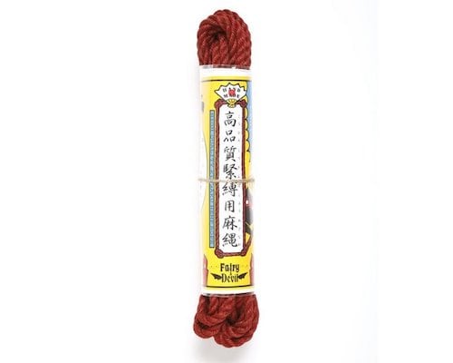 High-Quality Shibari Hemp Rope 7 m (23 ft) Red