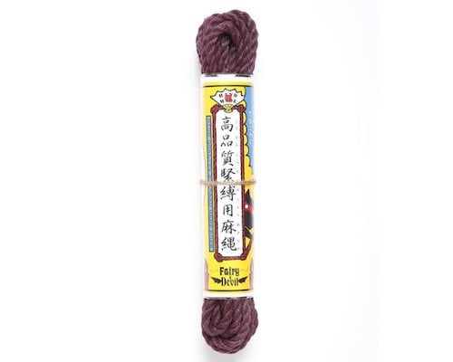 High-Quality Shibari Hemp Rope 7 m (23 ft) Purple