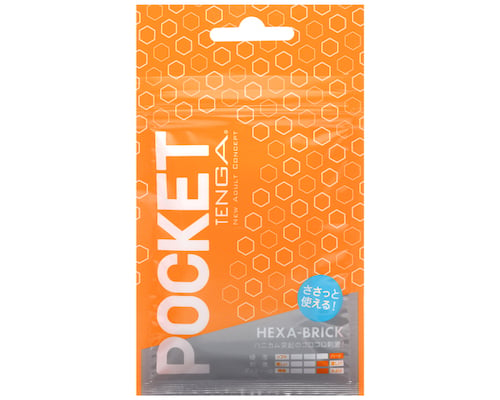 POCKET TENGA HEXA-BRICK ポケット・テンガ ヘクサ ブリック POT-004