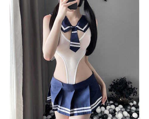 Slinky Sailor School Uniform Costume