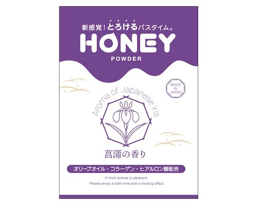 Honey Powder Sensual Bath Salts Japanese Iris