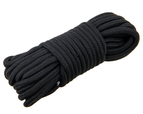 Shibari for Beginners Bondage Rope Black 10 m (32.8 ft)