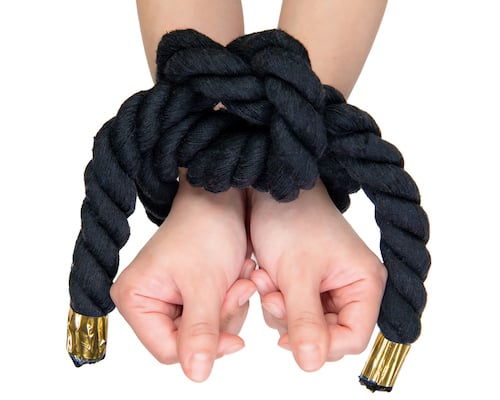 Thick Bondage Rope 125 cm (49") Black