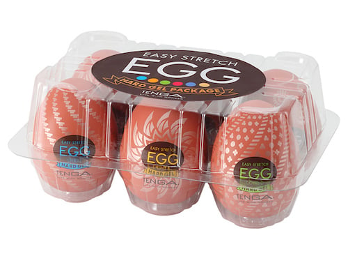 Tenga Egg Hard Gel Six-Pack