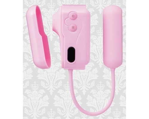 Queen's Suction Vibrator Pink