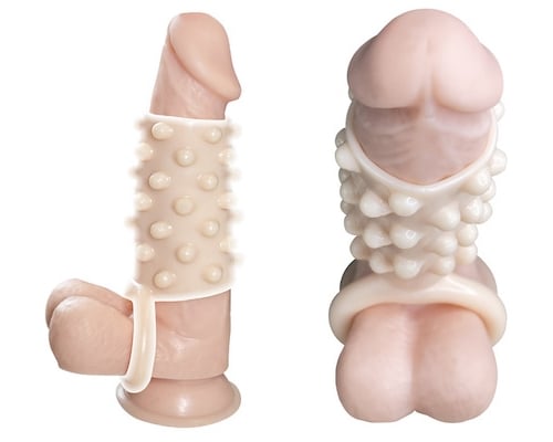 Pearl Combine Penis Sleeve