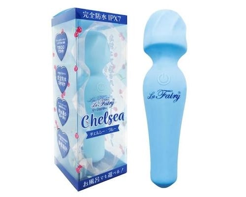 La Fairy Chelsea Mini Denma Wand Massager Blue