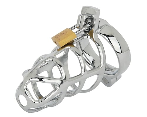 Male Chastity Metal Frame Cock Cage